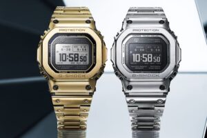 ساعت‌های جدید کاسیو G-Shock GMW-BZ5000 با بدنه فلزی؛ تلفیقی از هنر و فناوری